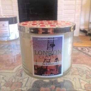 Bath and Body Works Tea & Lemon Candle